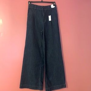 Express - wide leg - super high rise jeans